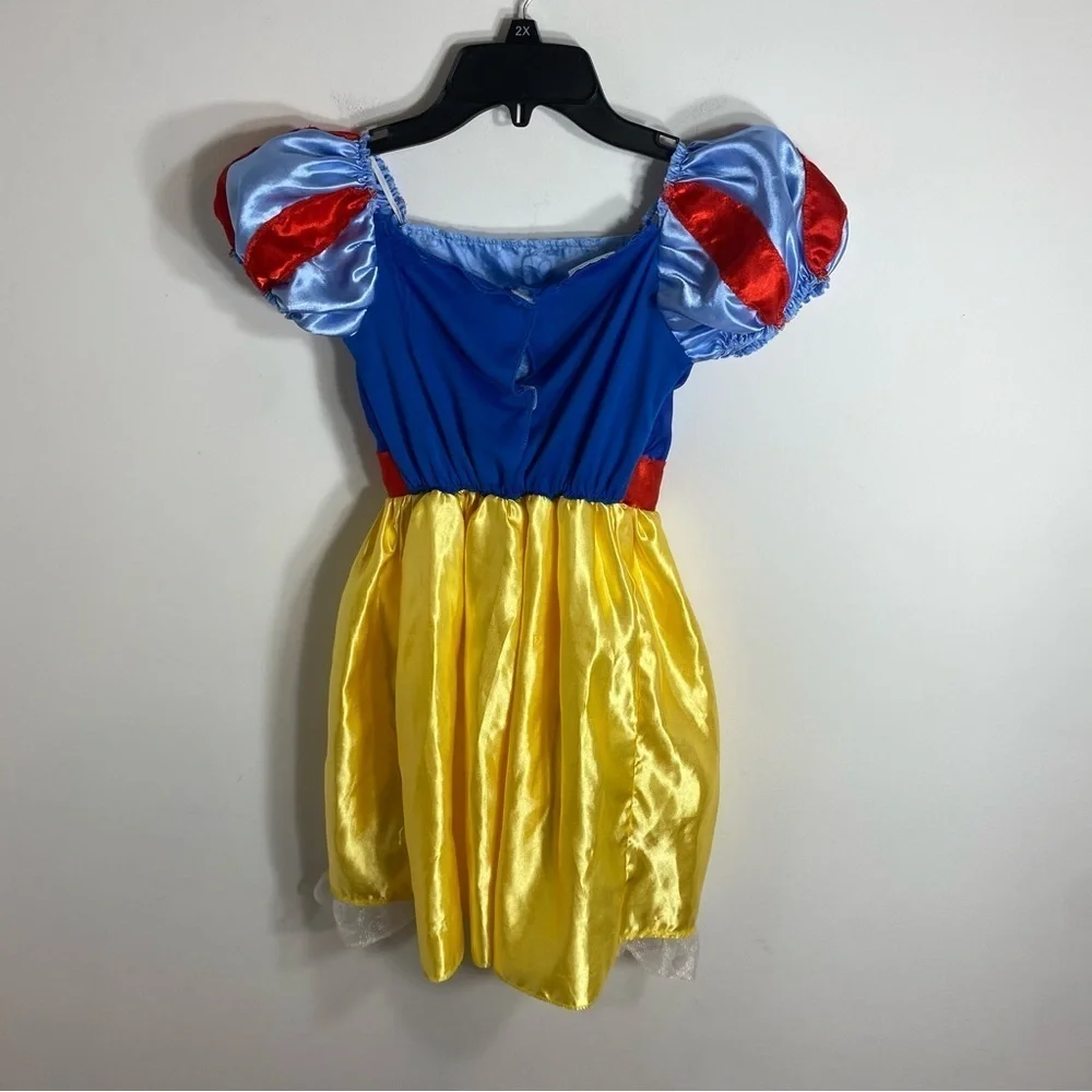 Disney Snow White Dress 4-6X Play Costume Blue Princess